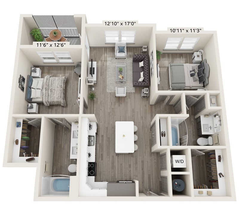 Capers Floor plan