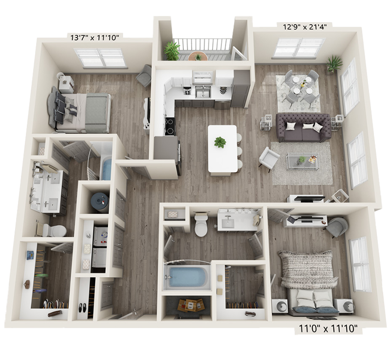 Dewees Floor plan